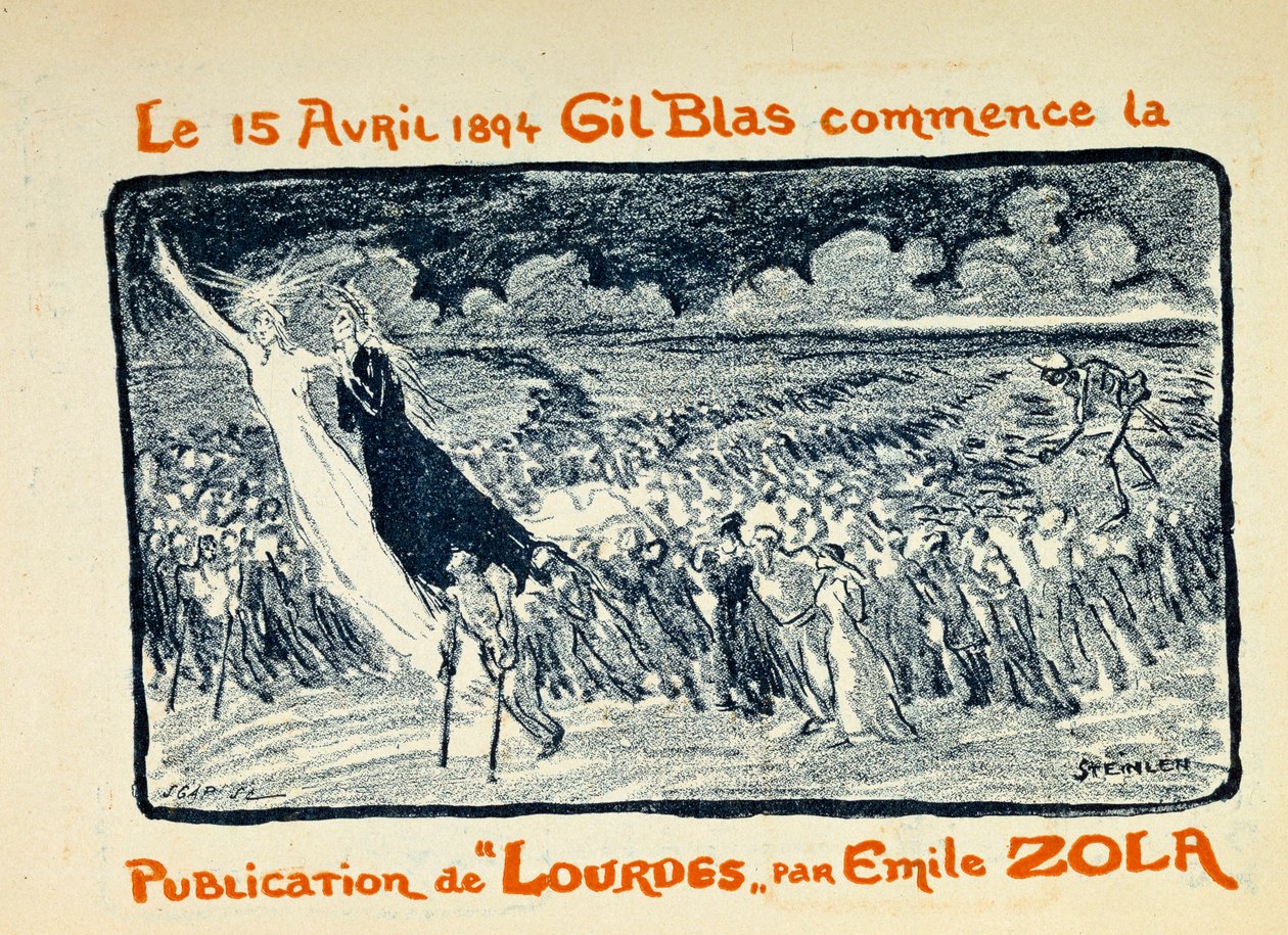 Op 15 april door Théophile Alexandre Steinlen