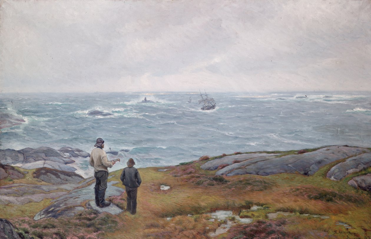 Lyngør door Thorolf Holmboe