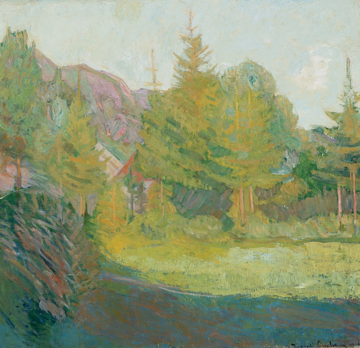 Van Rauland in Telemark door Thorvald Erichsen