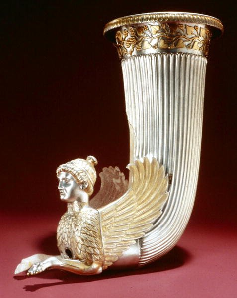 Rhyton door Thracian