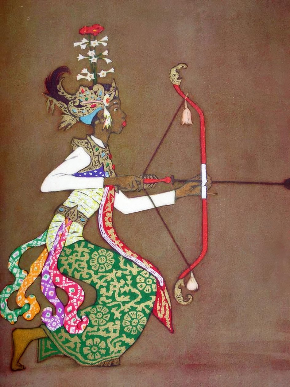 Klassieke Balinese danseres door Thyra Kleen