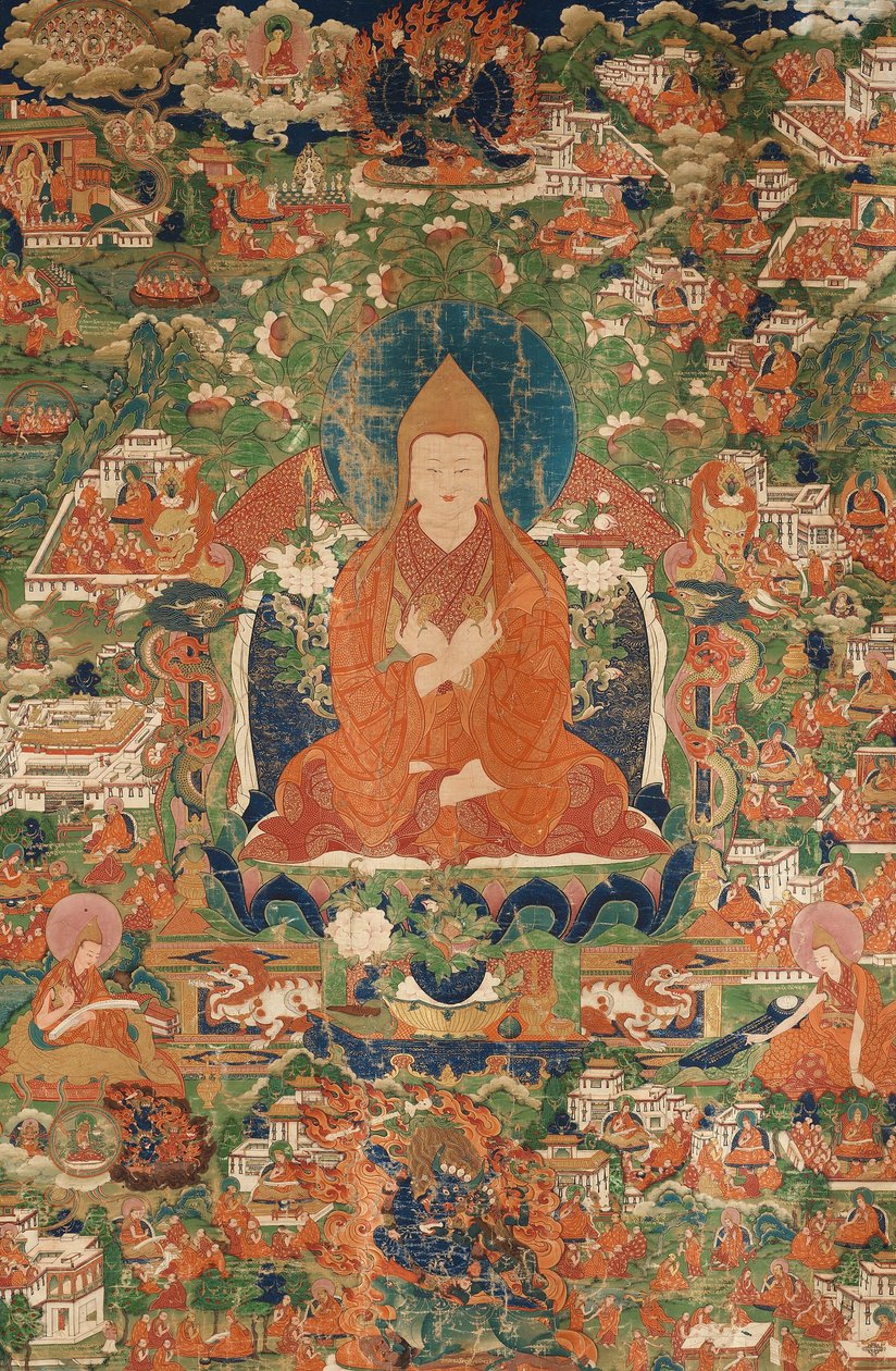 Tsongkhapa, Eind 18e - Begin 19e eeuw door Tibetan culture.