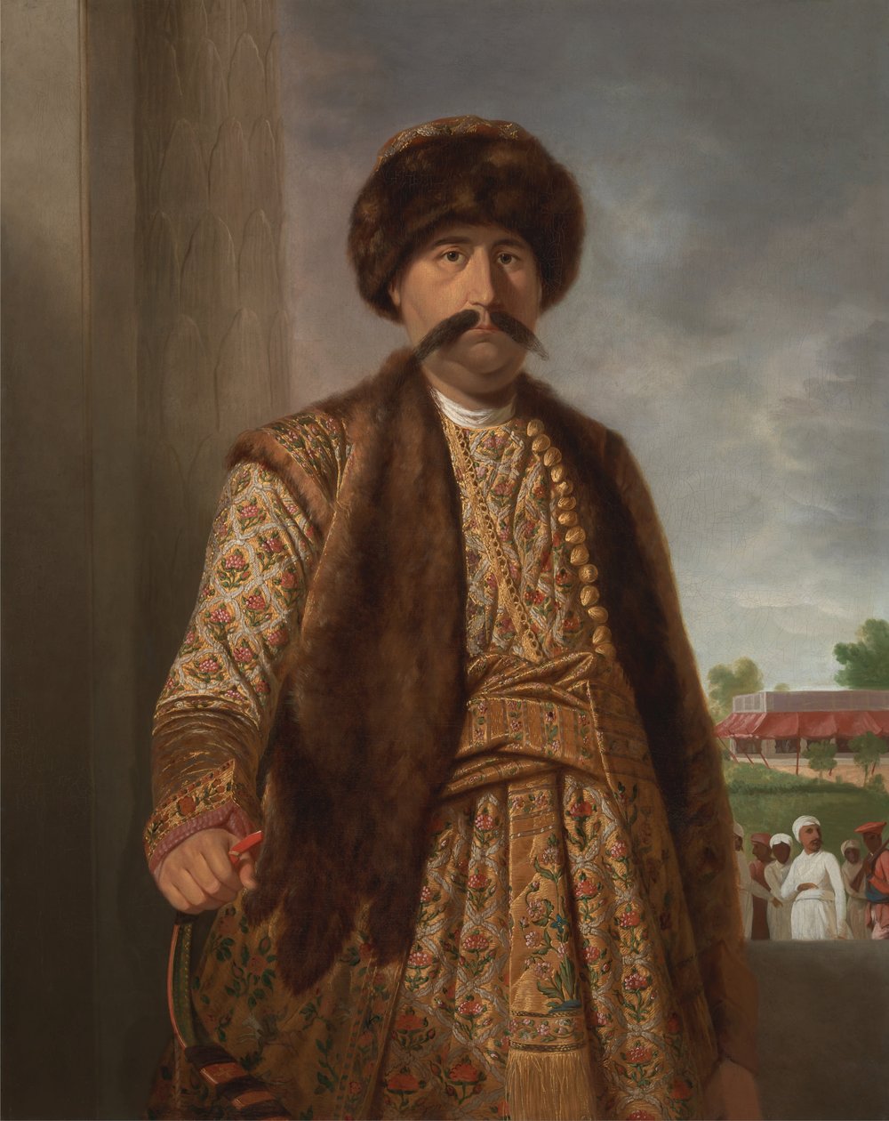 Shuja-ud-daula, Nawab van Oudh door Tilly Kettle