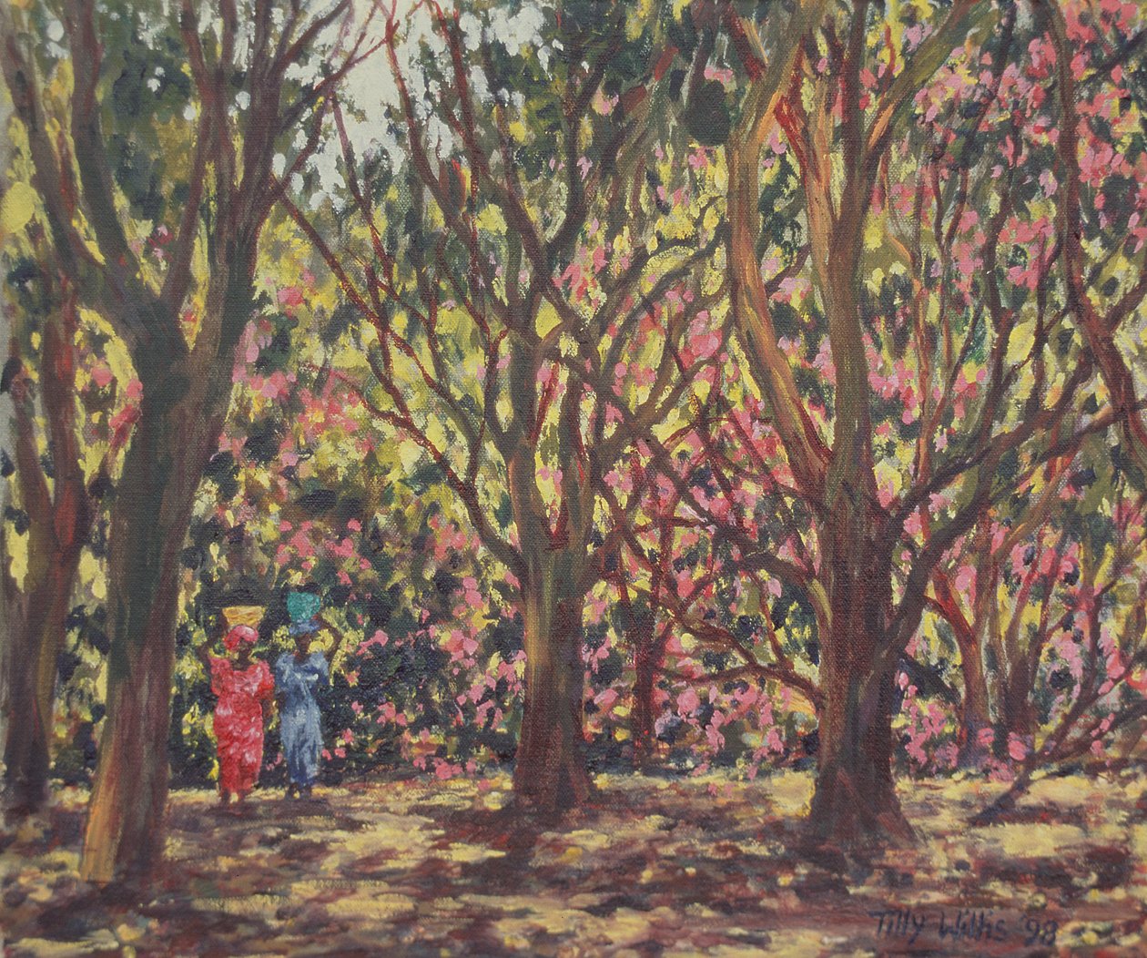 Het cashewbos, 1998 door Tilly Willis