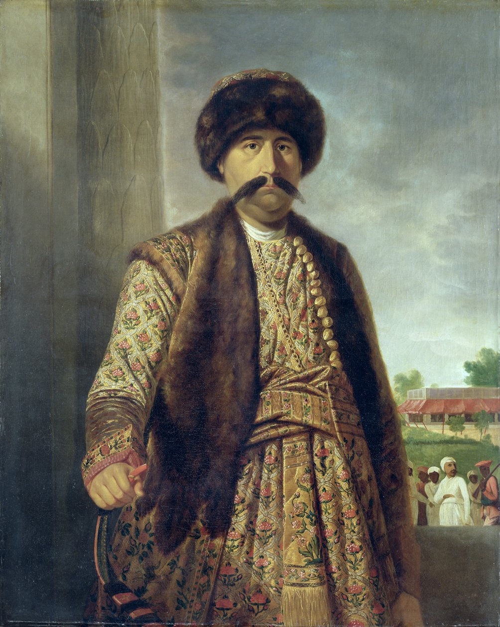 Shuja-ud-Dawlah (1754-75), Nawab van Oudh door Tilly Kettle
