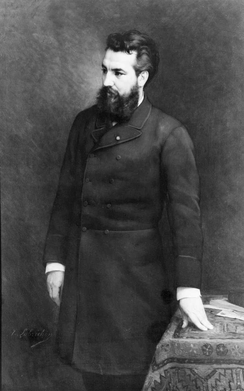 Alexander Graham Bell door Timoleon Marie Lobrichon