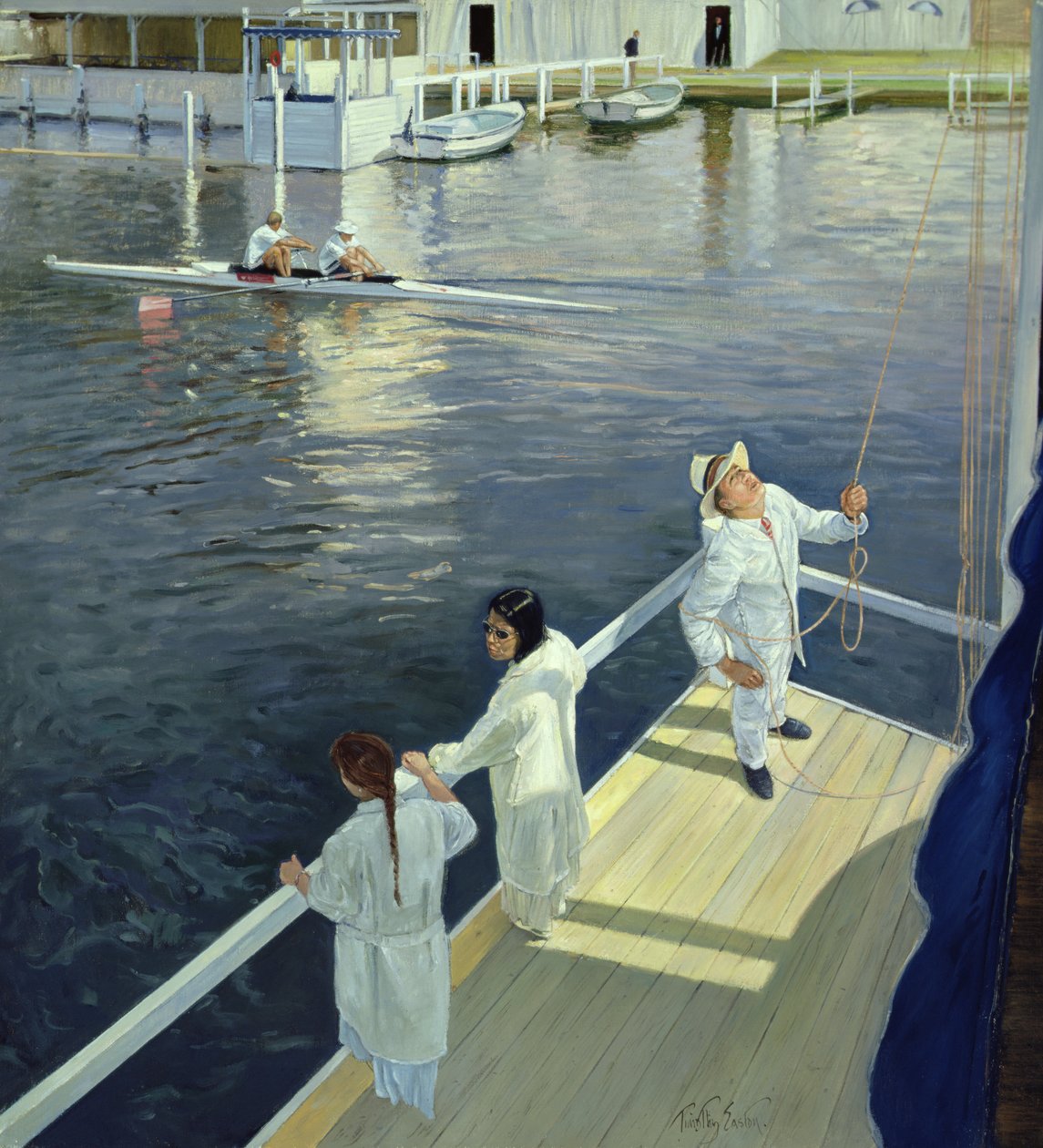 Tussen Races, Henley door Timothy Easton