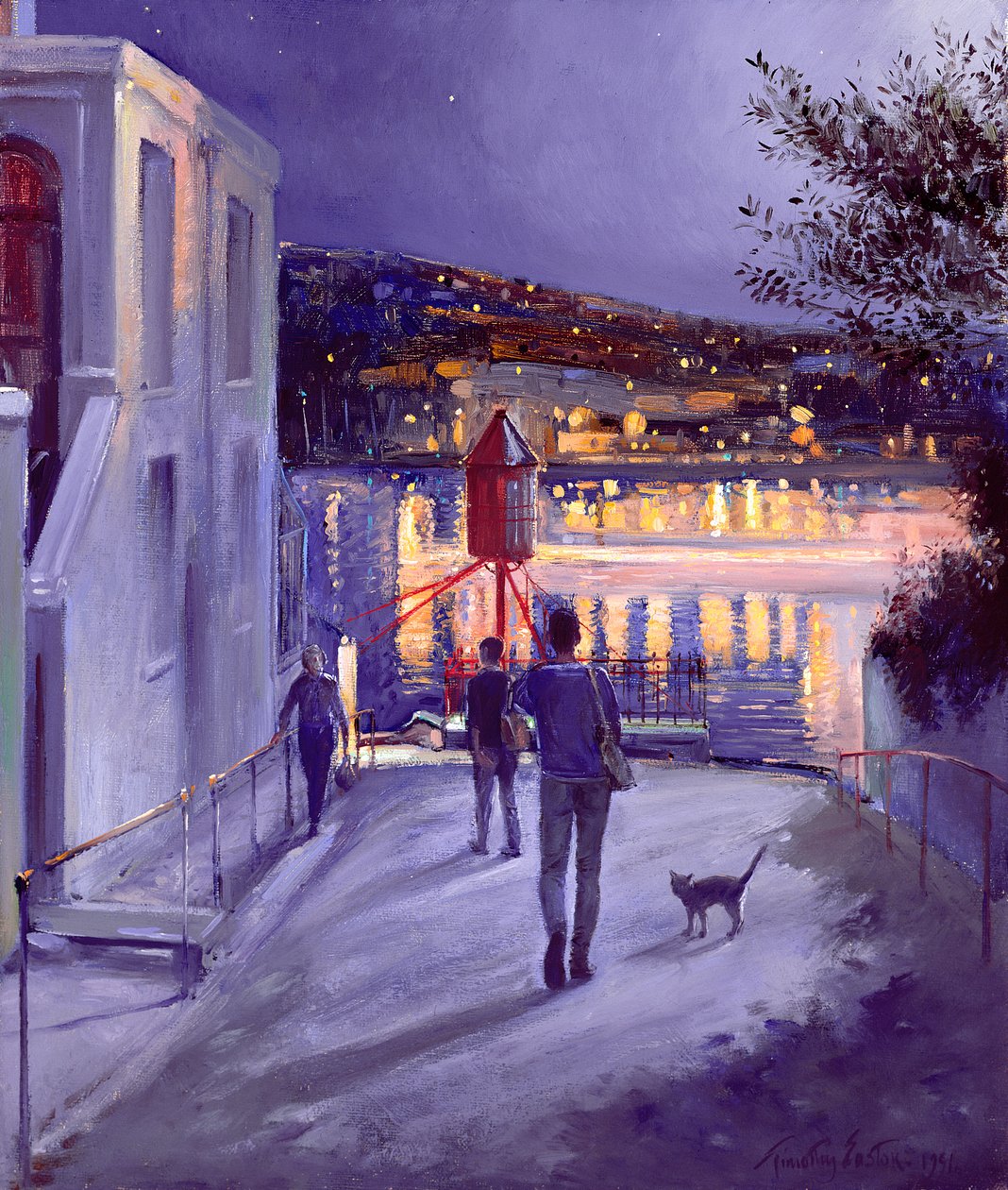 Maanverlichte Start door Timothy Easton