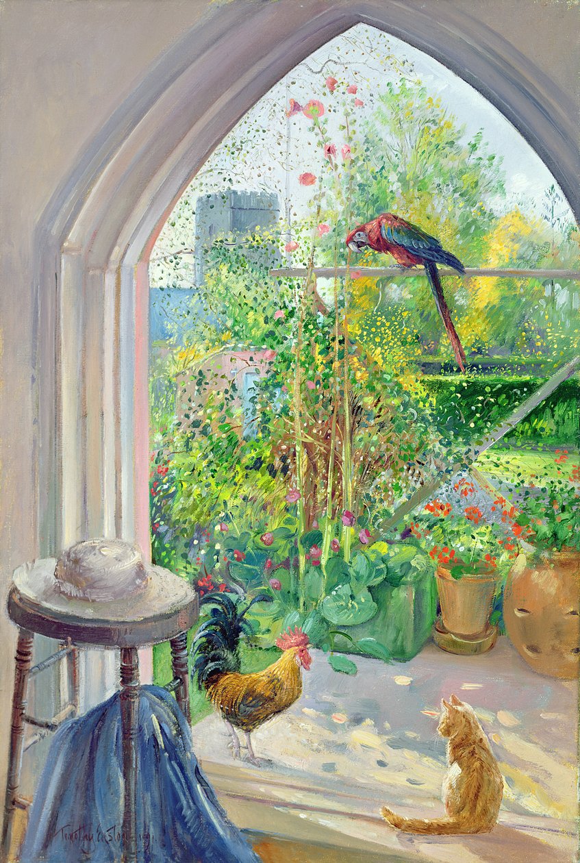 Trellis Stalker, 1991 door Timothy Easton