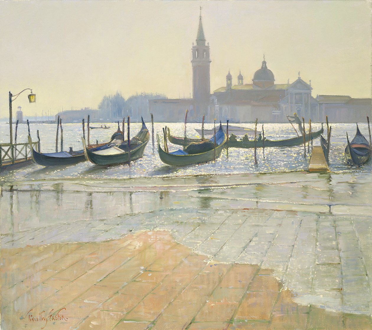Venetië bij zonsopgang door Timothy Easton