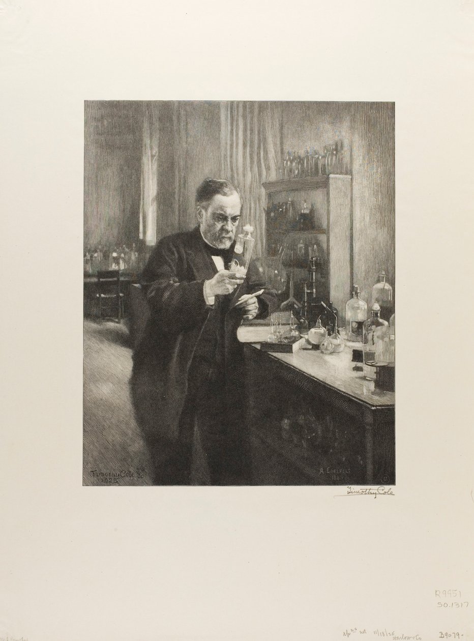 Louis Pasteur door Timothy Cole