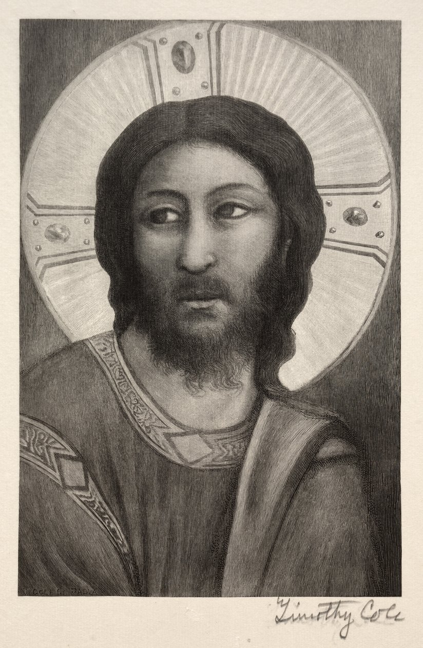 Oude Italiaanse Meesters: Hoofd van Christus, 1888-1892 door Timothy Cole
