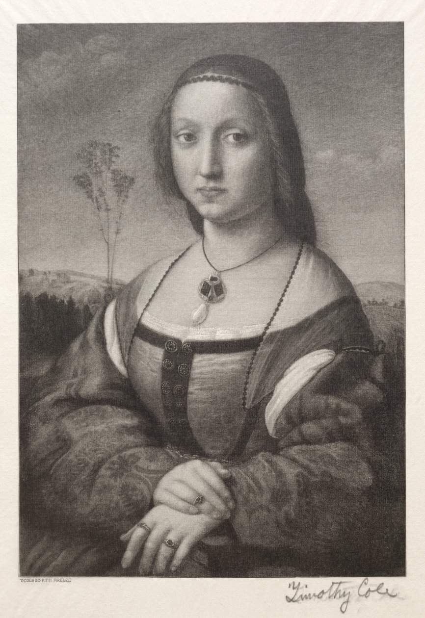 Oude Italiaanse meesters: Maddalena Doni door Timothy Cole