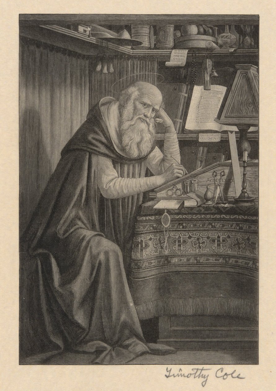 St. Hiëronymus door Timothy Cole