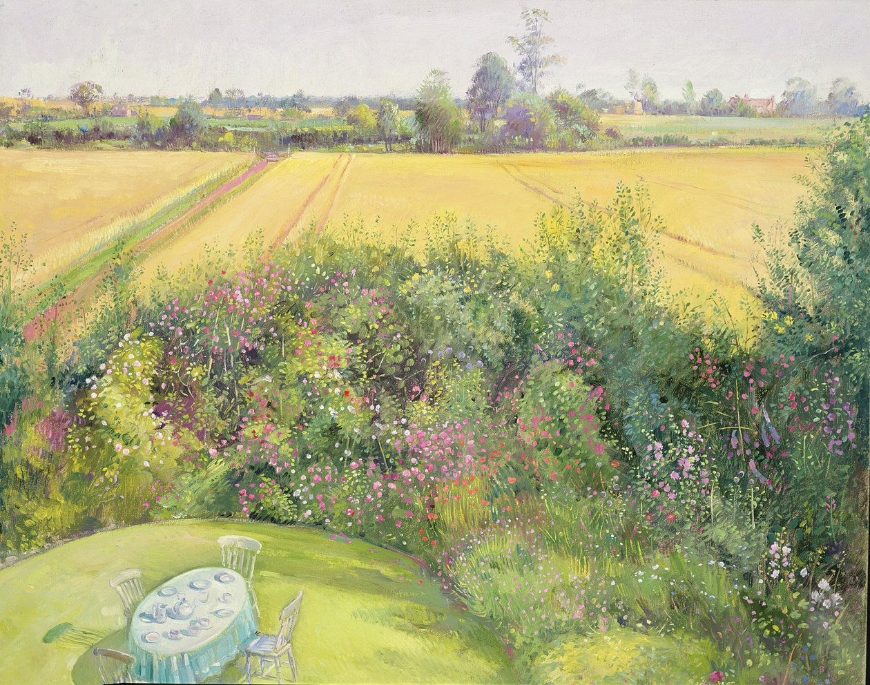 Rozen en Korenveld door Timothy Easton