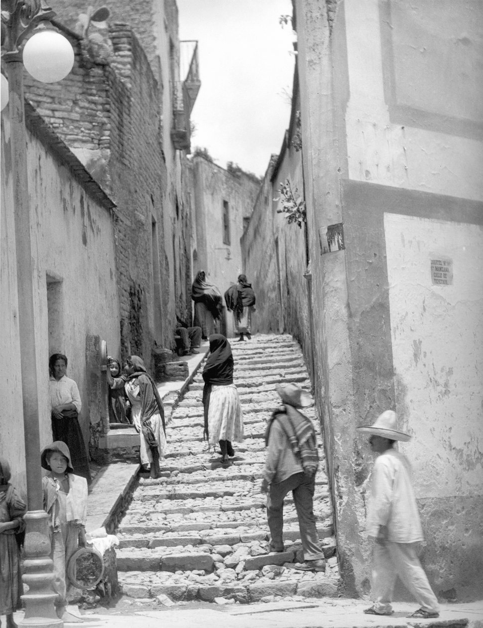 Pad in Tehuantepec, Mexico, 1929 door Tina Modotti