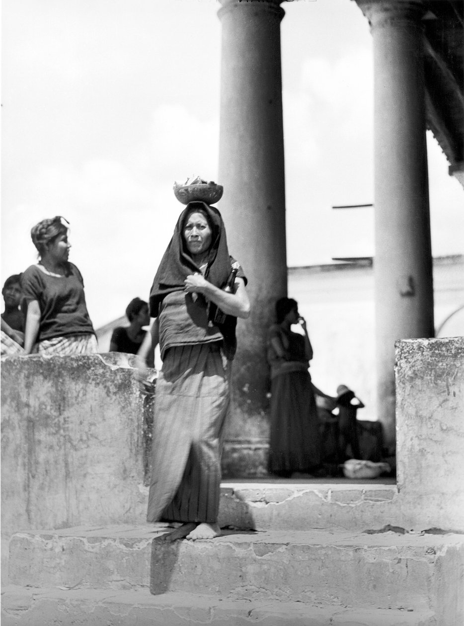 Markt in Tehuantepec, Mexico, 1929 door Tina Modotti