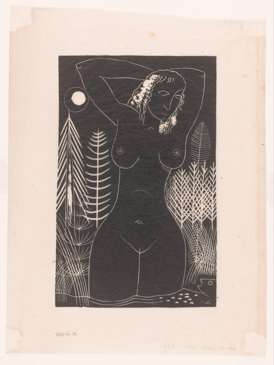 Eva door Tinus van Doorn (signed by artist)
