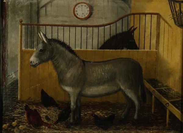Nathaniel en Patsy door Tirzah Ravilious