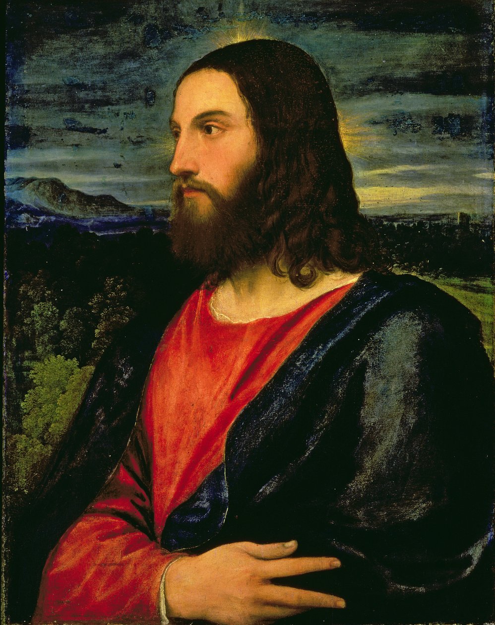 Christus de Verlosser door Tiziano Vecelli