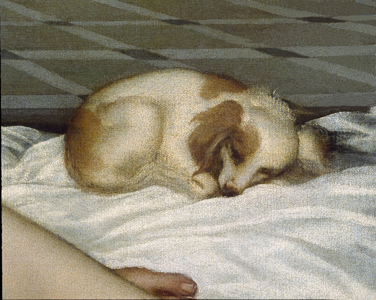 Venus van Urbino, voor 1538 (detail) door Tiziano Vecelli