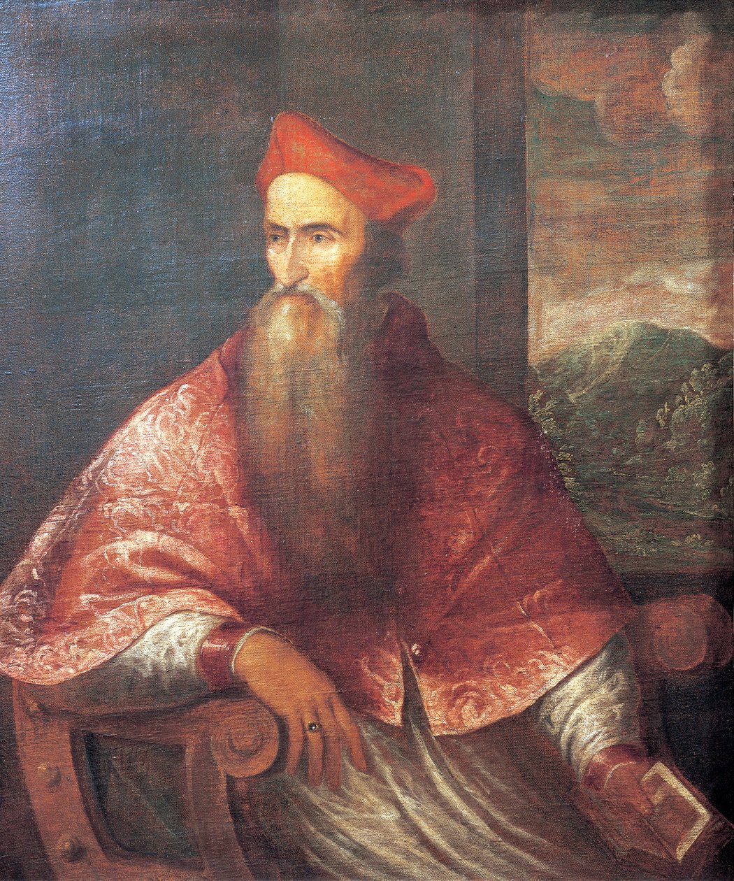Portret van Pietro Bembo door Titian (c.1488 1576)