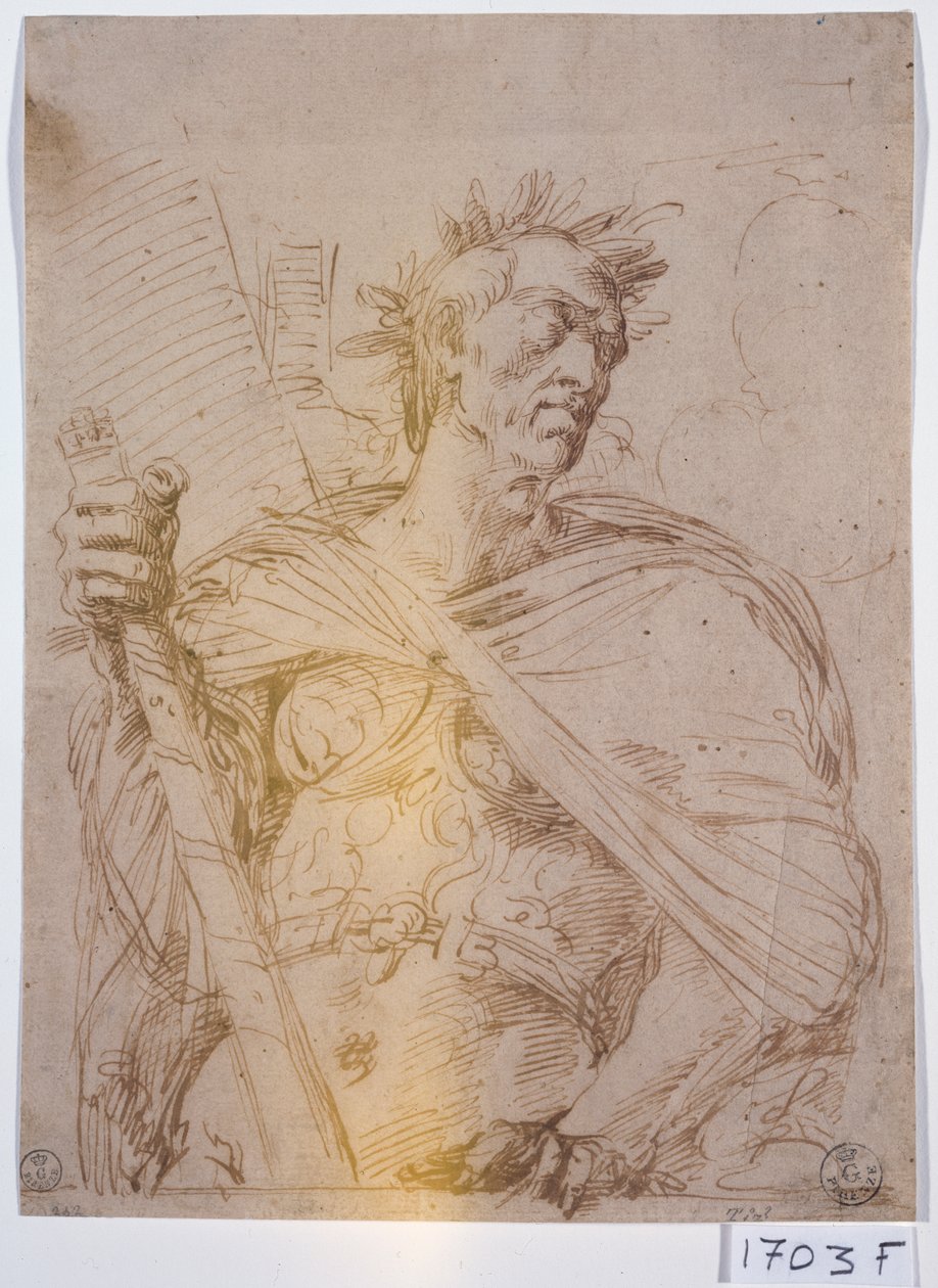Romeinse keizer door Titian (c.1488 1576)