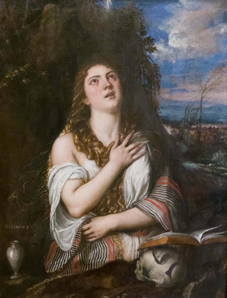 St. Maria Magdalena door Titian (c.1488 1576)