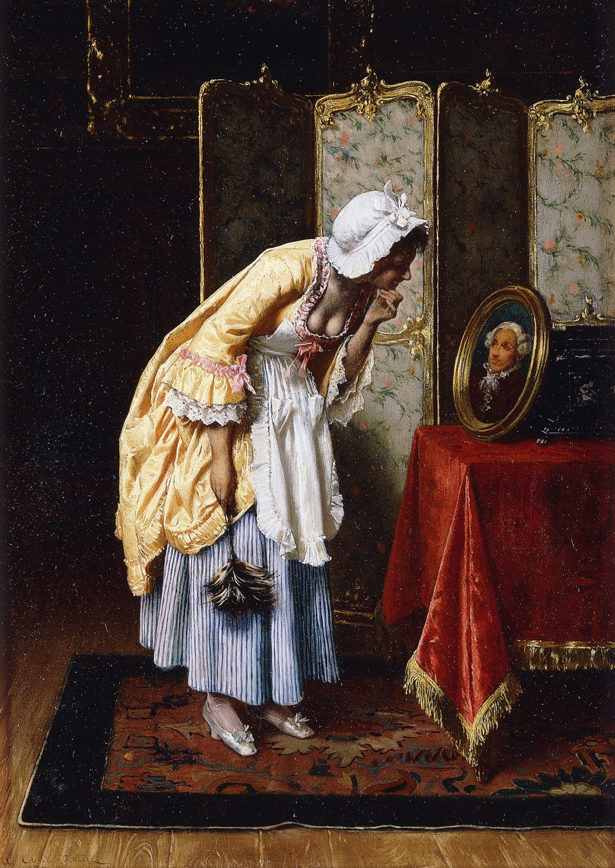 De Geheime Vereerder, 1871 door Tito Conti