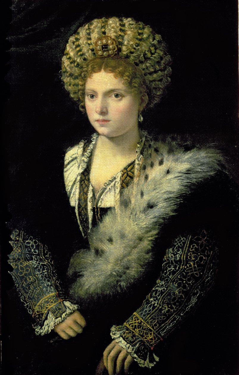 Portret van Isabella d