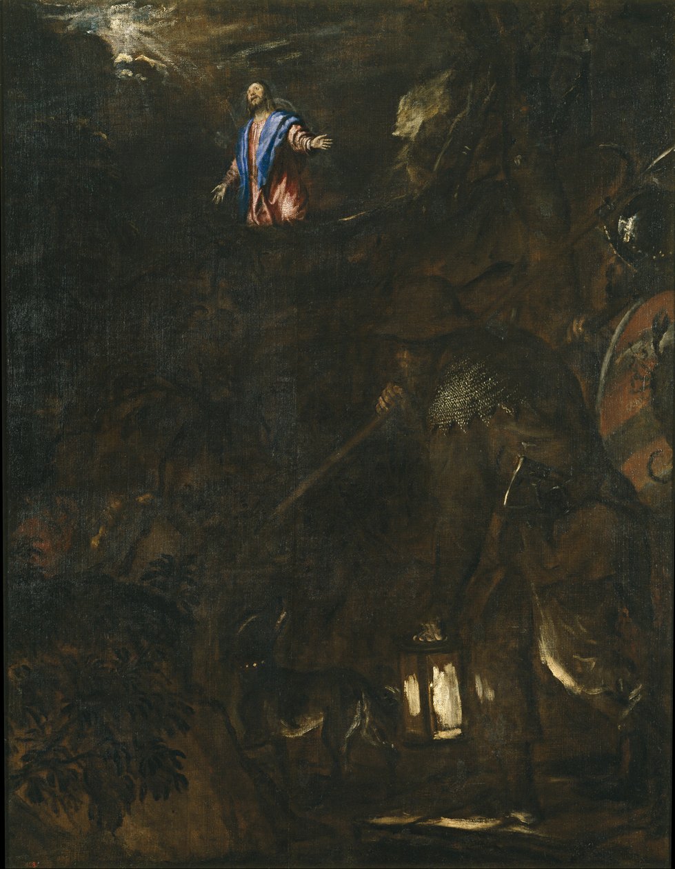 De doodsstrijd in de tuin door Tiziano Vecelli