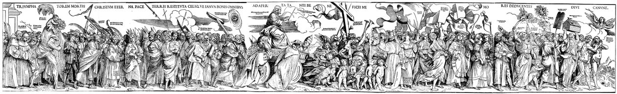 De Triomf van het Geloof, 1510-1511, 1937 door Tiziano Vecelli