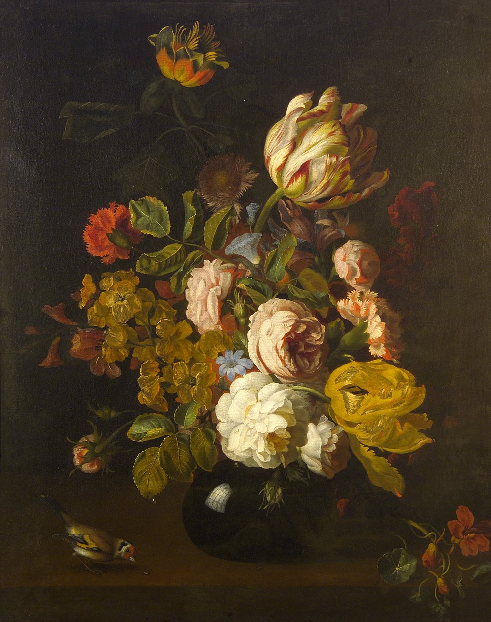 Stilleven met bloemen door Tobias Stranover