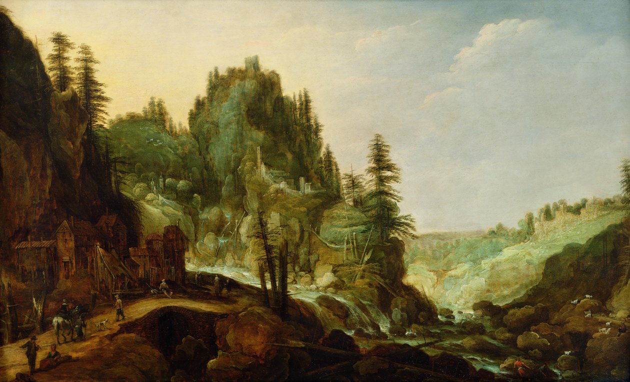 Landschap door Tobias Verhaecht
