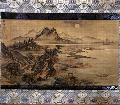 Landschap, Japans door Toeki Unkoku
