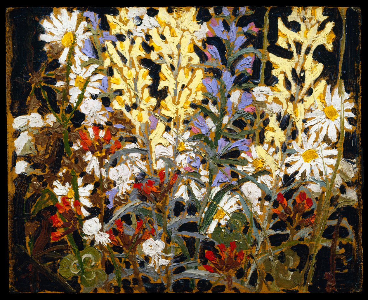 Wilde bloemen door Tom Thomson