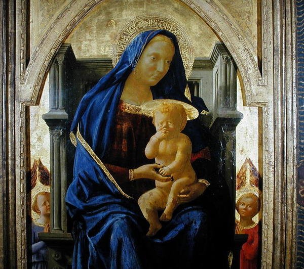 Maagd en Kind, 1426 door Tommaso Masaccio