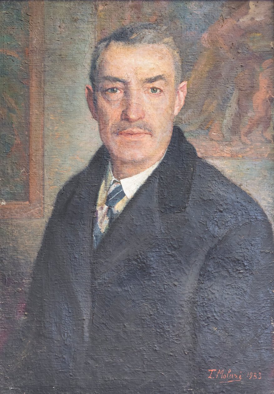 Zelfportret (1933) door Tommaso Molari