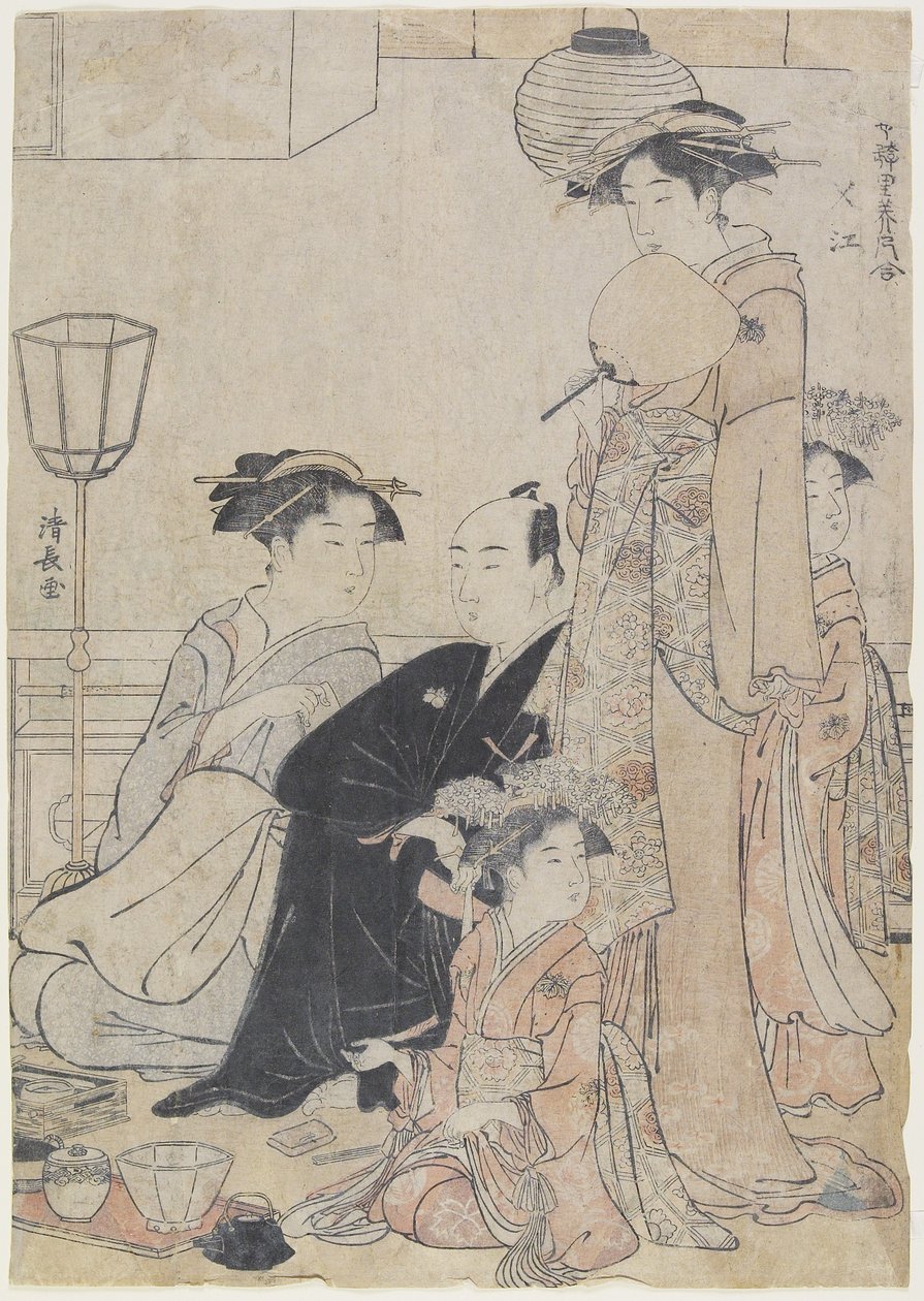 Irie door Torii Kiyonaga