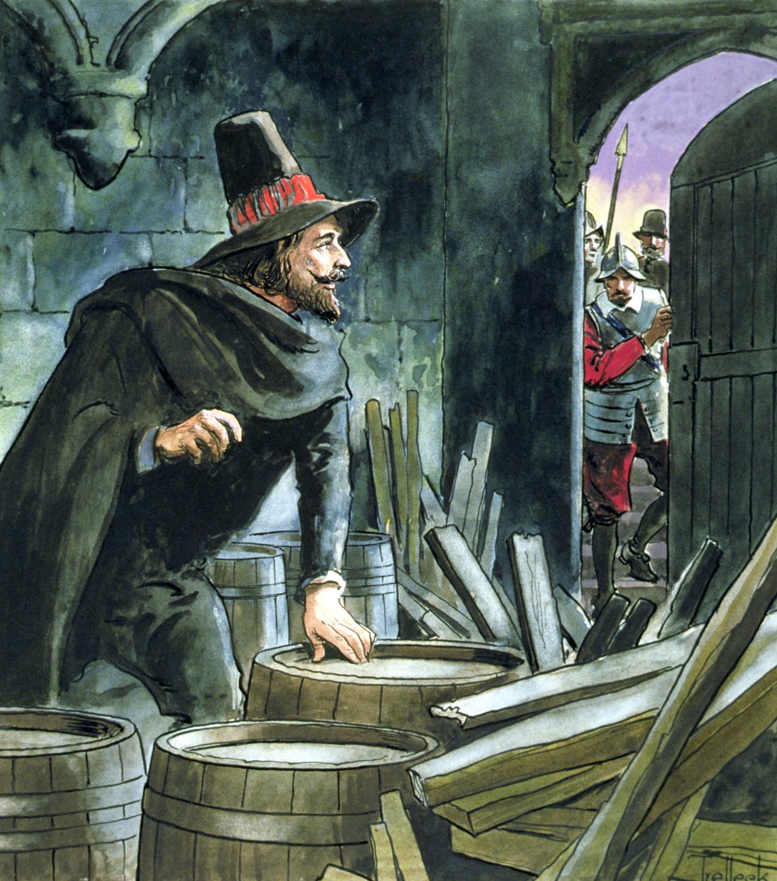 Guy Fawkes, uit 