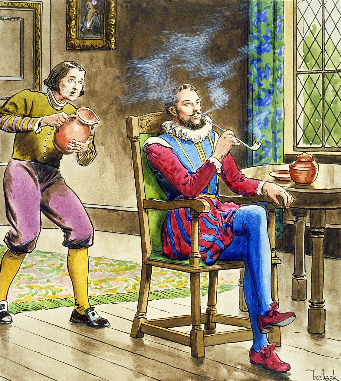 Sir Walter Raleigh (1554-1618) uit 