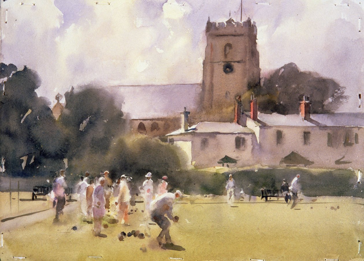 Bowlswedstrijd, Sidmouth door Trevor Chamberlain