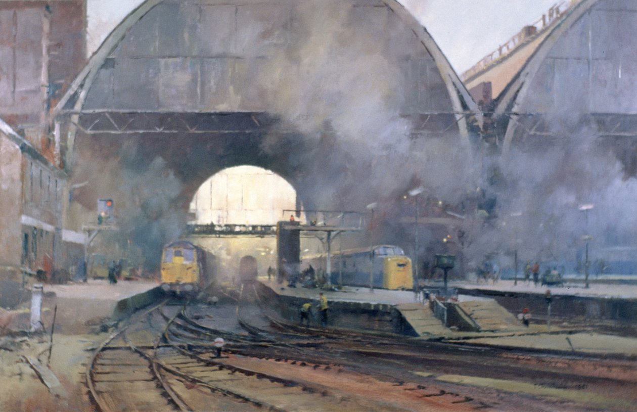 Kings Cross Station door Trevor Chamberlain
