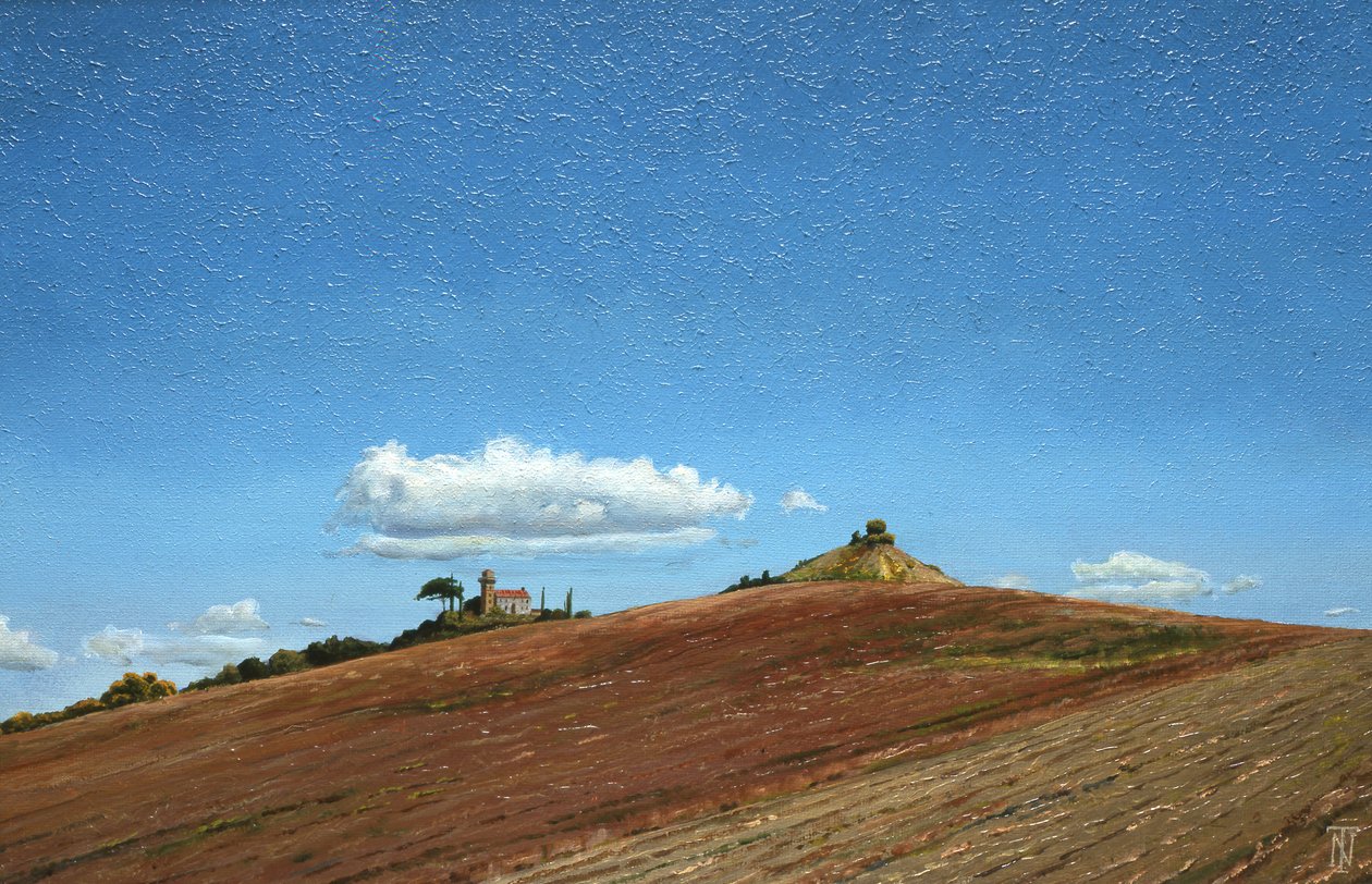 Grote Lucht, Heuveltop, Todi, Umbrië, 1998 door Trevor Neal