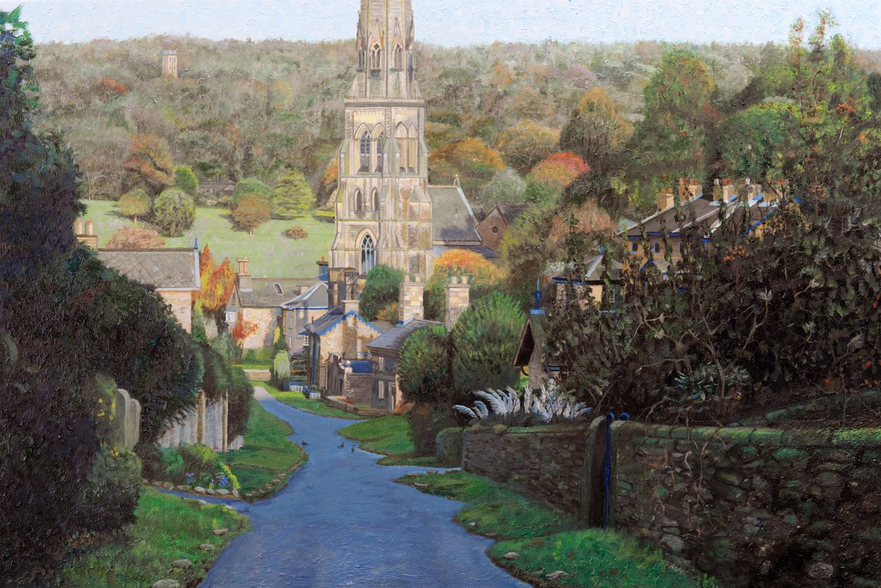 Edensor, Chatsworth Park, Derbyshire door Trevor Neal