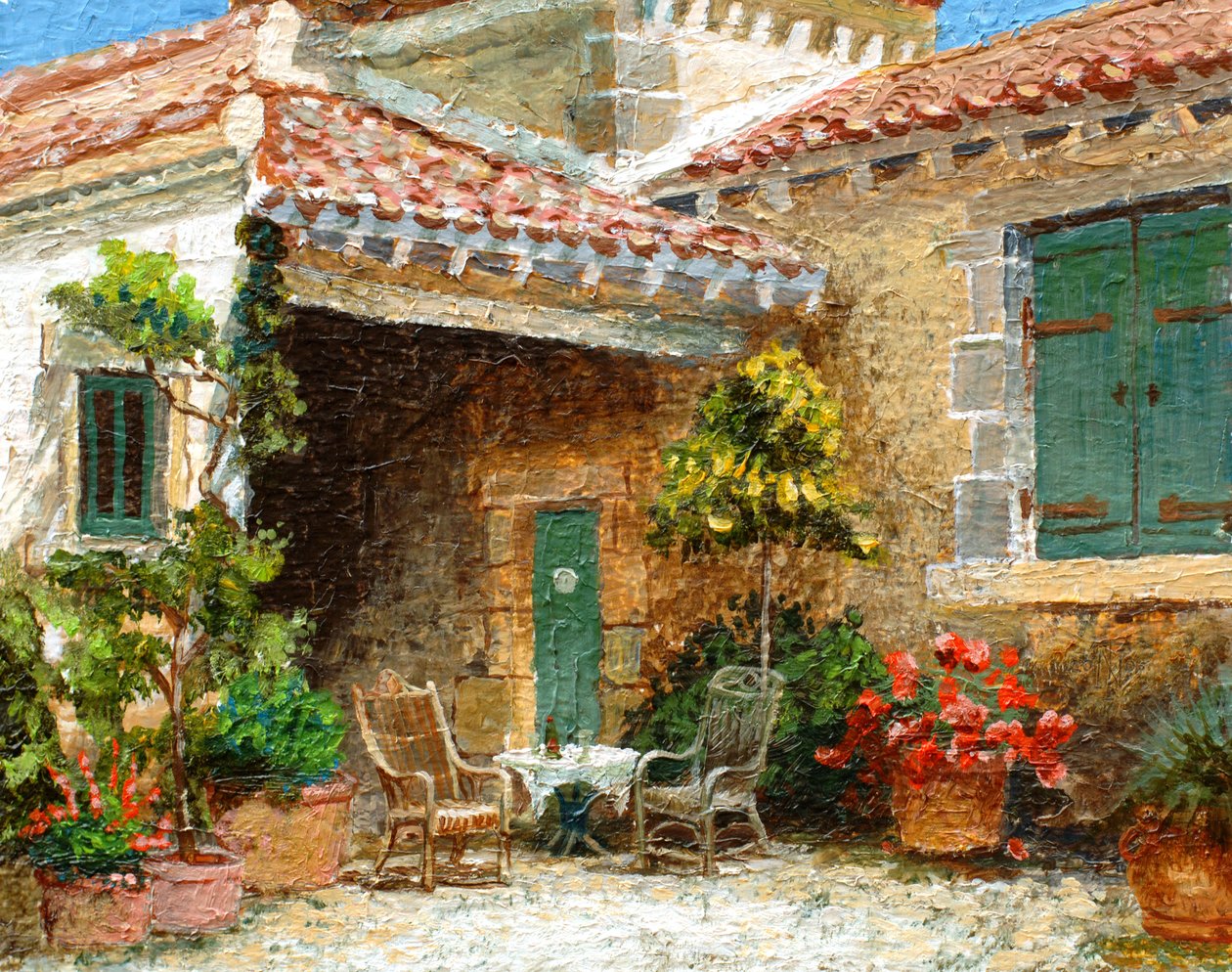 Provence Schuur, 2006 door Trevor Neal