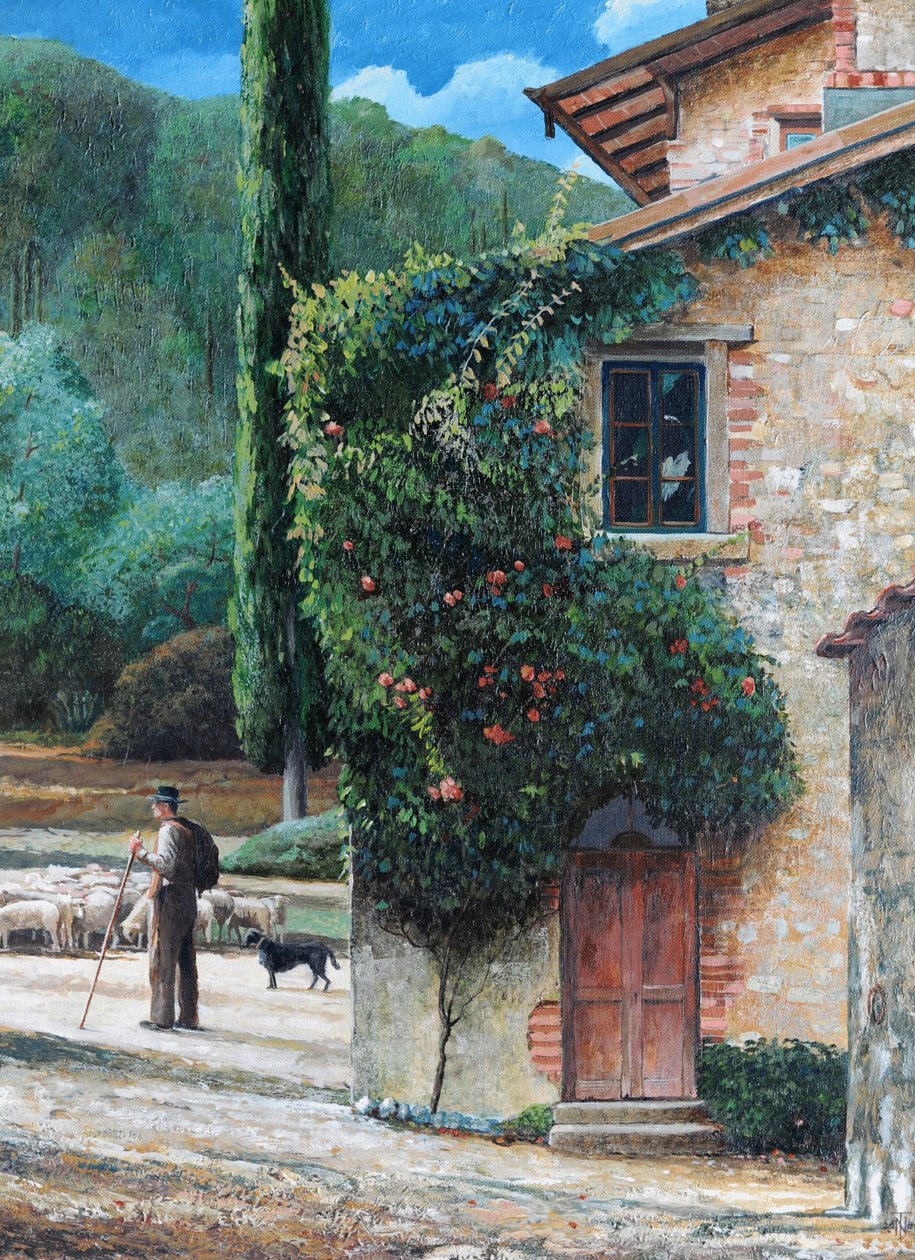 Herder, Peralta, Toscane, 2001 door Trevor Neal