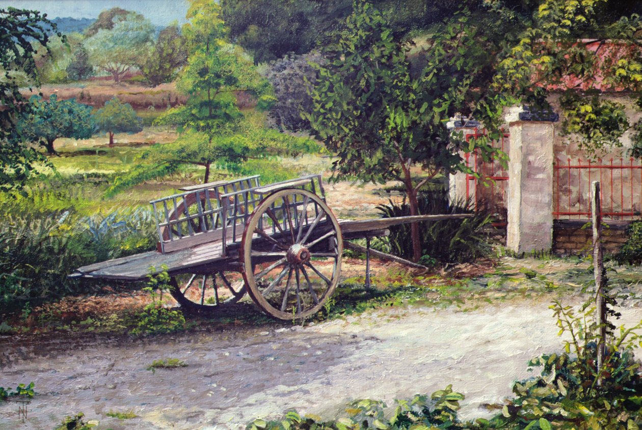 Oude kar, Vichy, Frankrijk door Trevor Neal