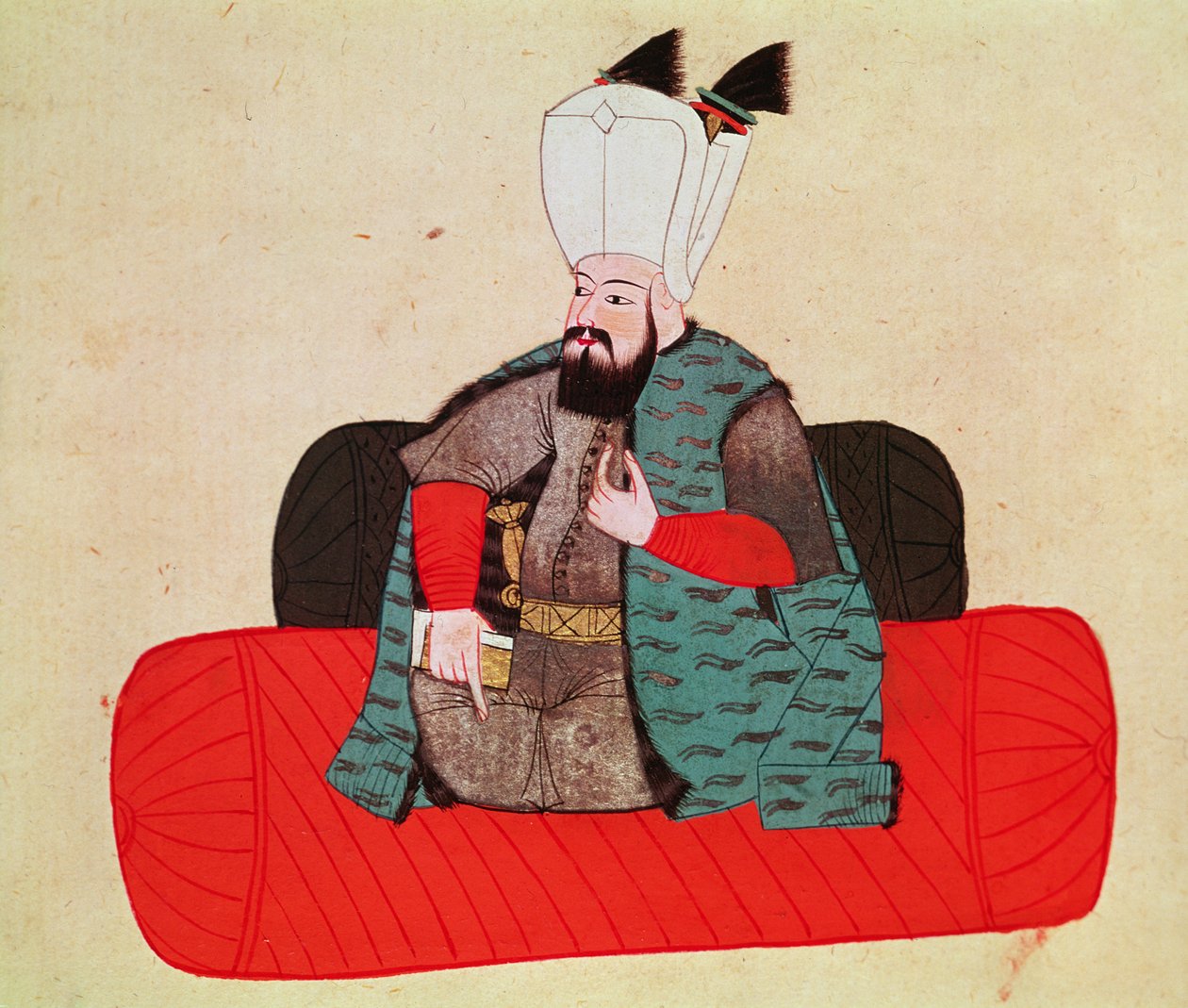 Portret van Sultan Selim II 