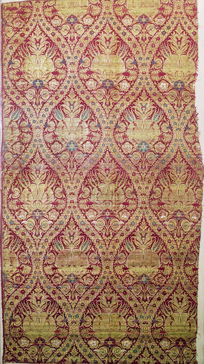 Textielontwerp, 16e-17e eeuw door Turkish School
